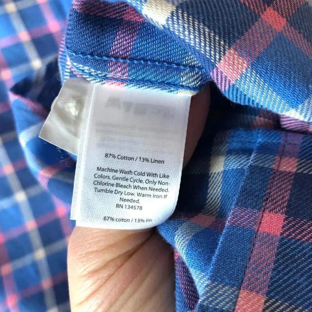 Vineyard Vines | Linen Blend Slim Fit Crosby Shirt - Picture 5 of 6